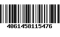 Código de Barras 4061458115476