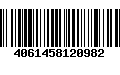 Código de Barras 4061458120982