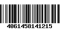 Código de Barras 4061458141215