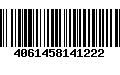 Código de Barras 4061458141222