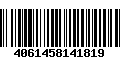 Código de Barras 4061458141819