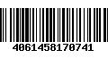 Código de Barras 4061458170741