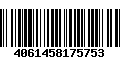 Código de Barras 4061458175753