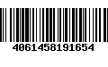 Código de Barras 4061458191654