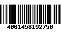 Código de Barras 4061458192750