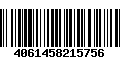 Código de Barras 4061458215756