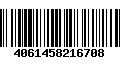 Código de Barras 4061458216708