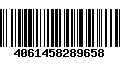 Código de Barras 4061458289658