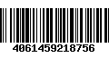 Código de Barras 4061459218756