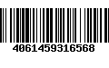 Código de Barras 4061459316568