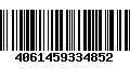 Código de Barras 4061459334852