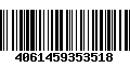 Código de Barras 4061459353518