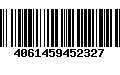 Código de Barras 4061459452327