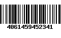 Código de Barras 4061459452341