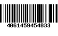 Código de Barras 4061459454833