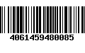 Código de Barras 4061459480085