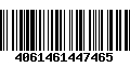 Código de Barras 4061461447465