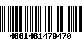 Código de Barras 4061461470470