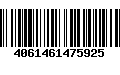 Código de Barras 4061461475925