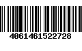 Código de Barras 4061461522728