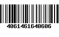 Código de Barras 4061461640606