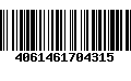 Código de Barras 4061461704315