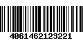 Código de Barras 4061462123221