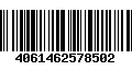 Código de Barras 4061462578502