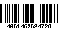 Código de Barras 4061462624728