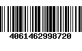 Código de Barras 4061462998720