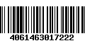 Código de Barras 4061463017222