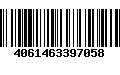 Código de Barras 4061463397058