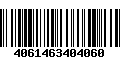 Código de Barras 4061463404060