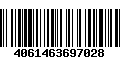 Código de Barras 4061463697028