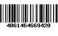 Código de Barras 4061464669420