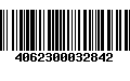 Código de Barras 4062300032842