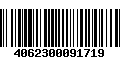 Código de Barras 4062300091719