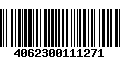 Código de Barras 4062300111271