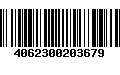 Código de Barras 4062300203679