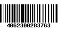 Código de Barras 4062300283763