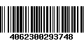 Código de Barras 4062300293748