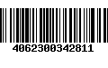 Código de Barras 4062300342811