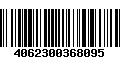 Código de Barras 4062300368095