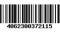 Código de Barras 4062300372115