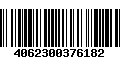 Código de Barras 4062300376182