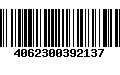 Código de Barras 4062300392137