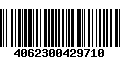 Código de Barras 4062300429710