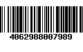 Código de Barras 4062988007989