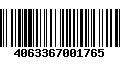 Código de Barras 4063367001765