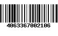 Código de Barras 4063367002106